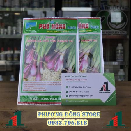 Hạt giống hành lá gốc đỏ
